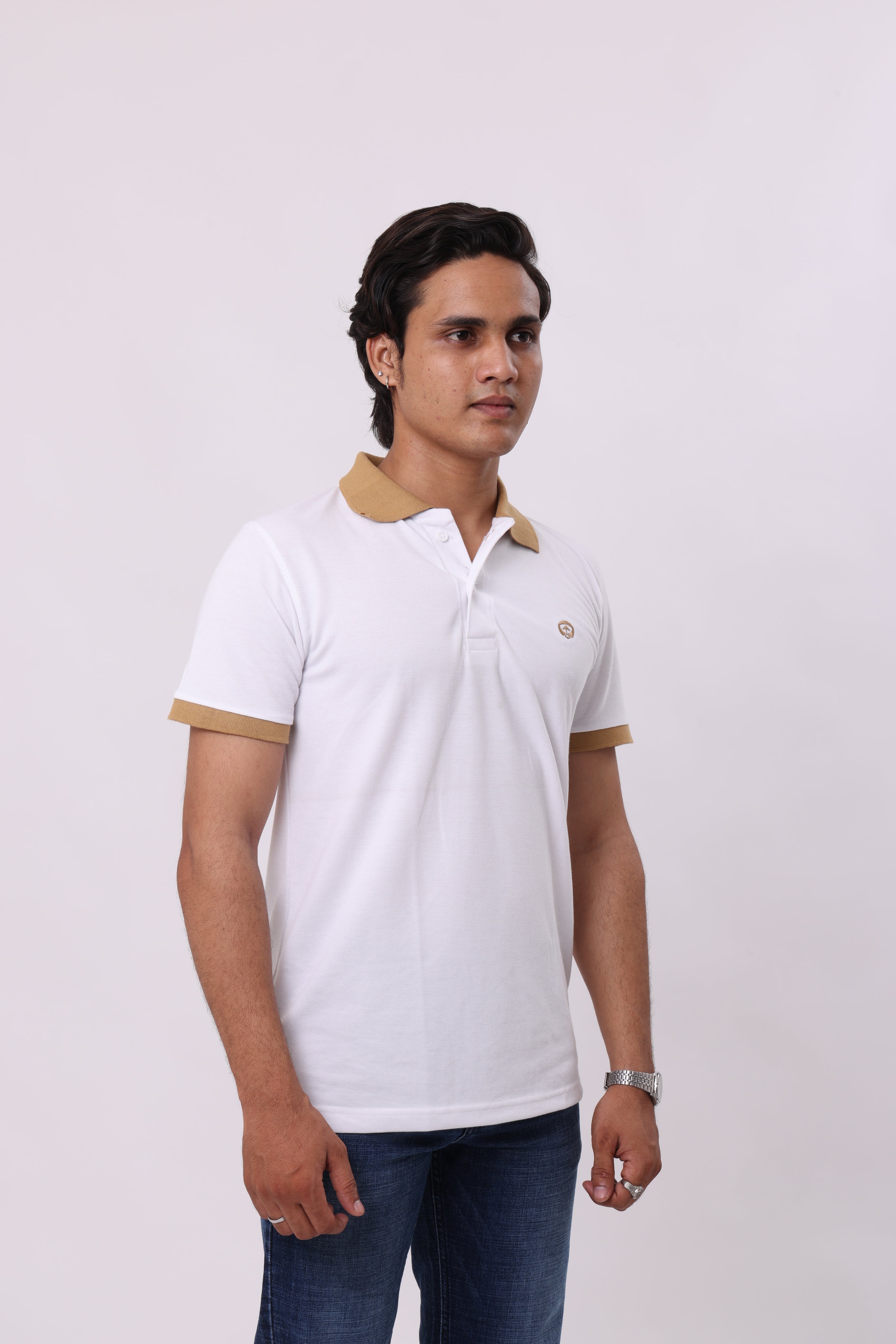 White Essential Polo