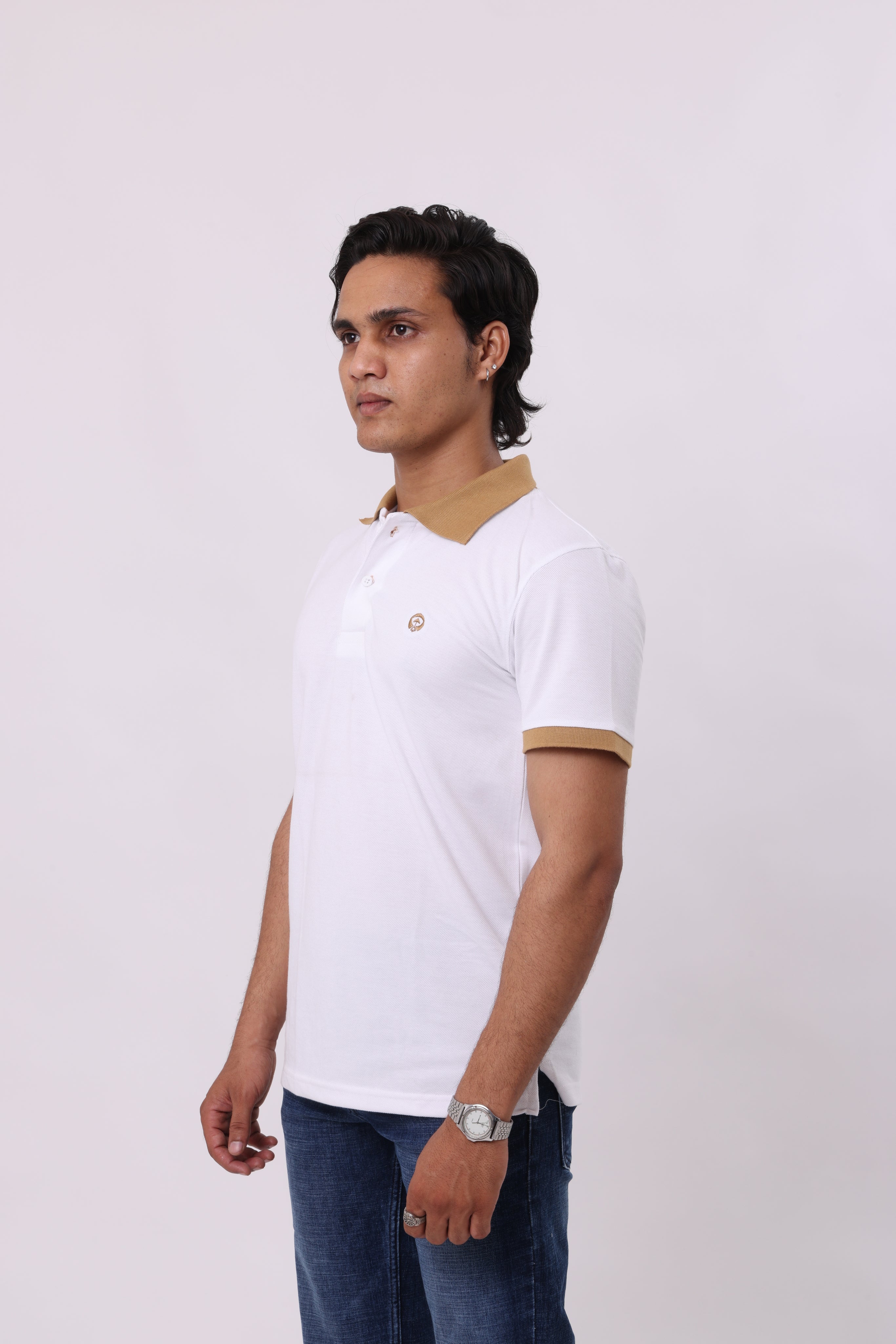 White Essential Polo