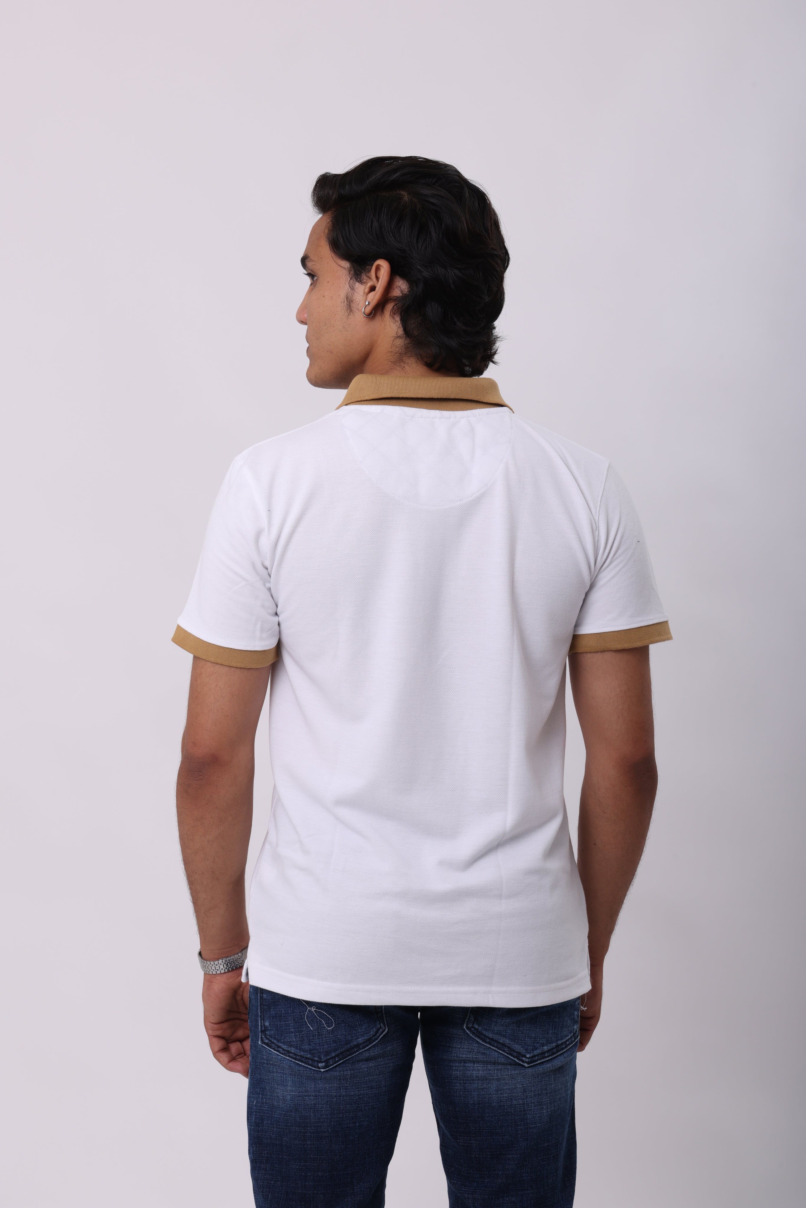 White Essential Polo