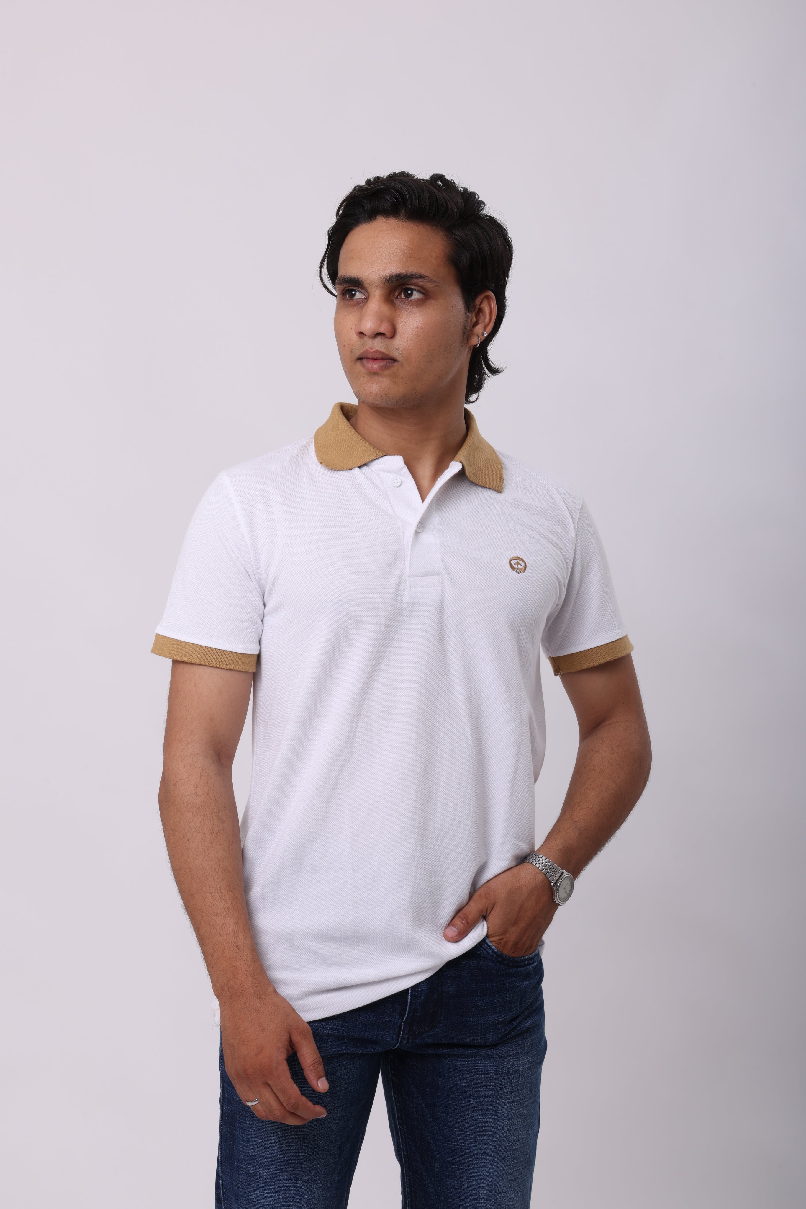 White Essential Polo