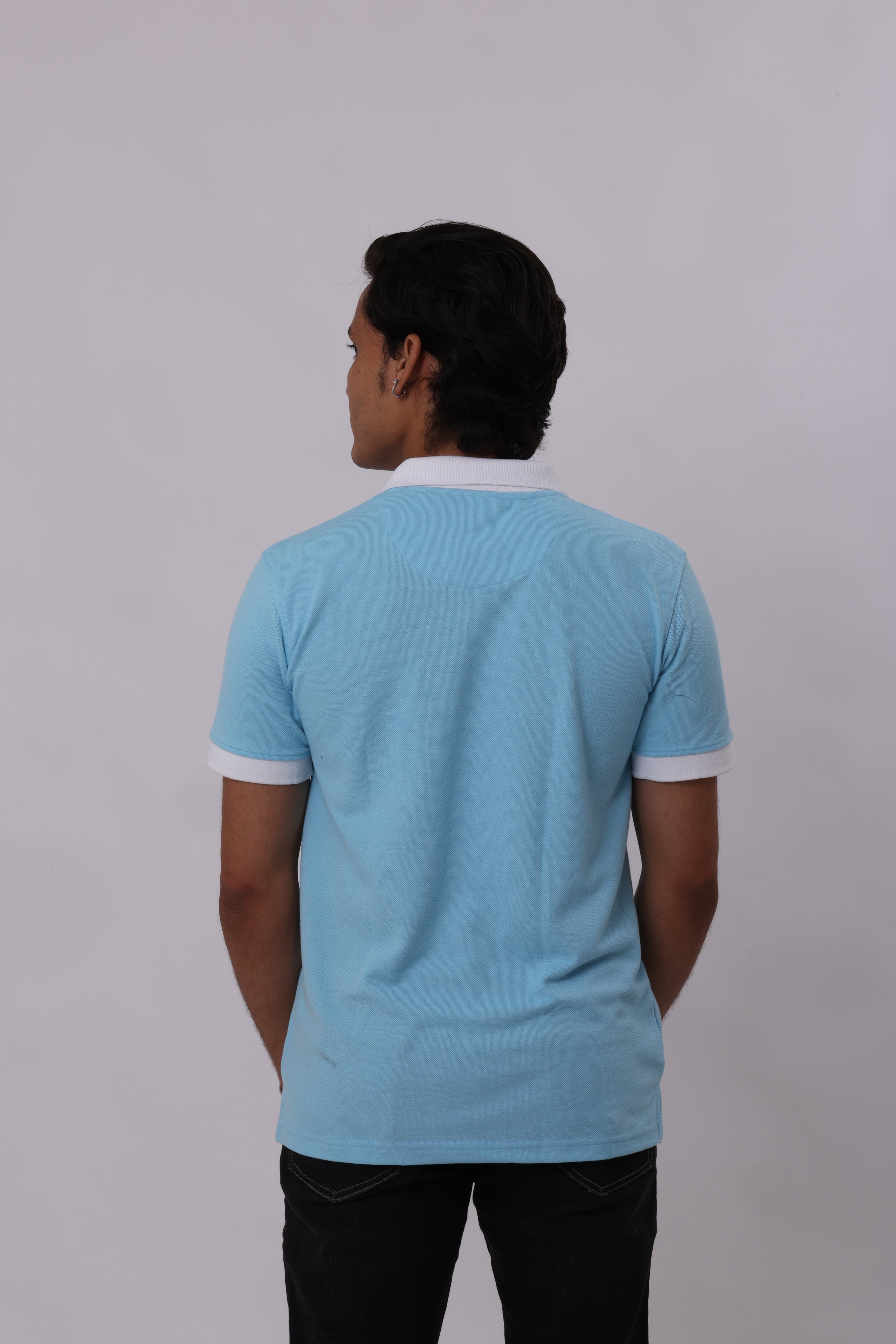 Sky Blue Comfort Polo