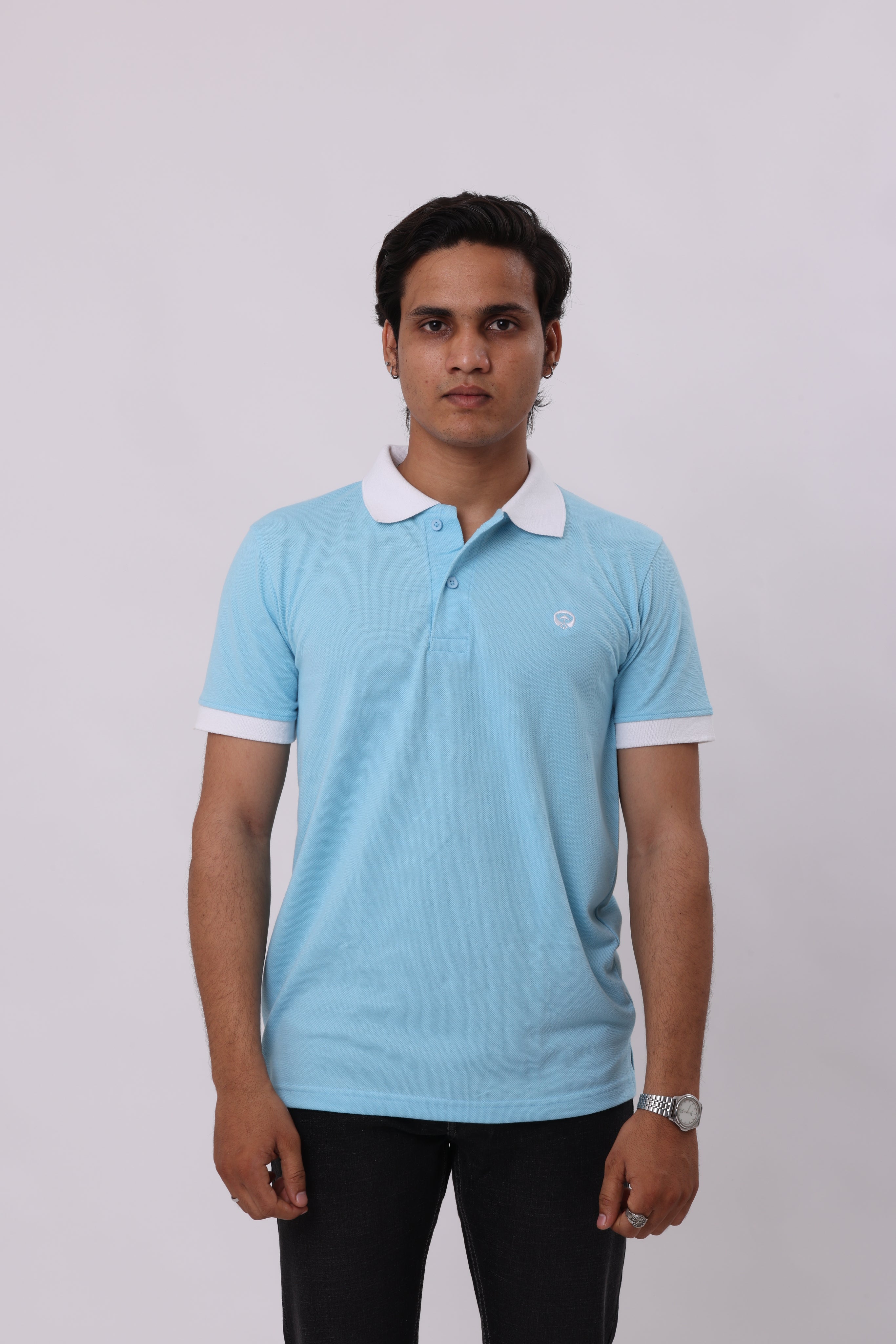 Sky Blue Comfort Polo