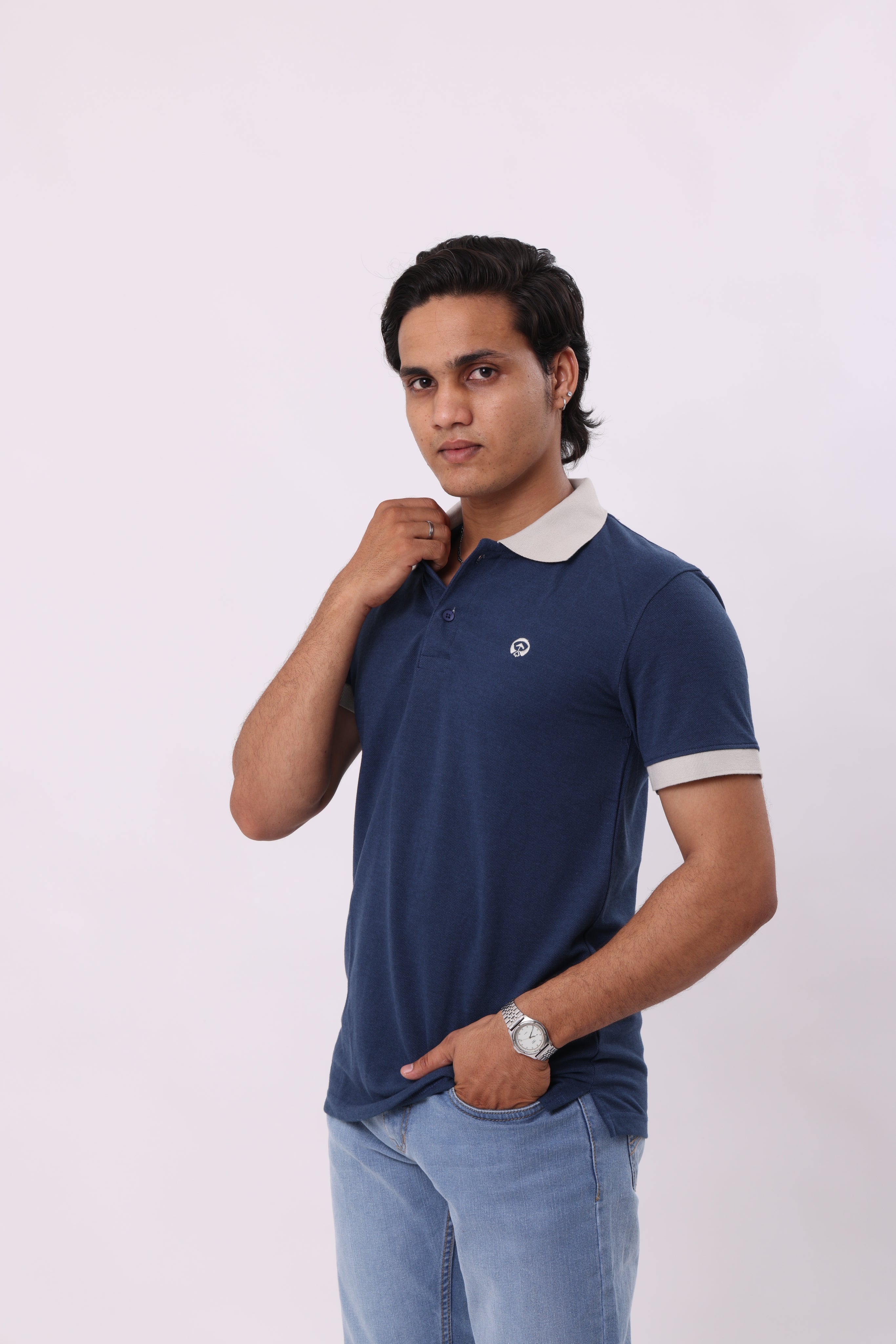 Dark Blue Comfort Polo