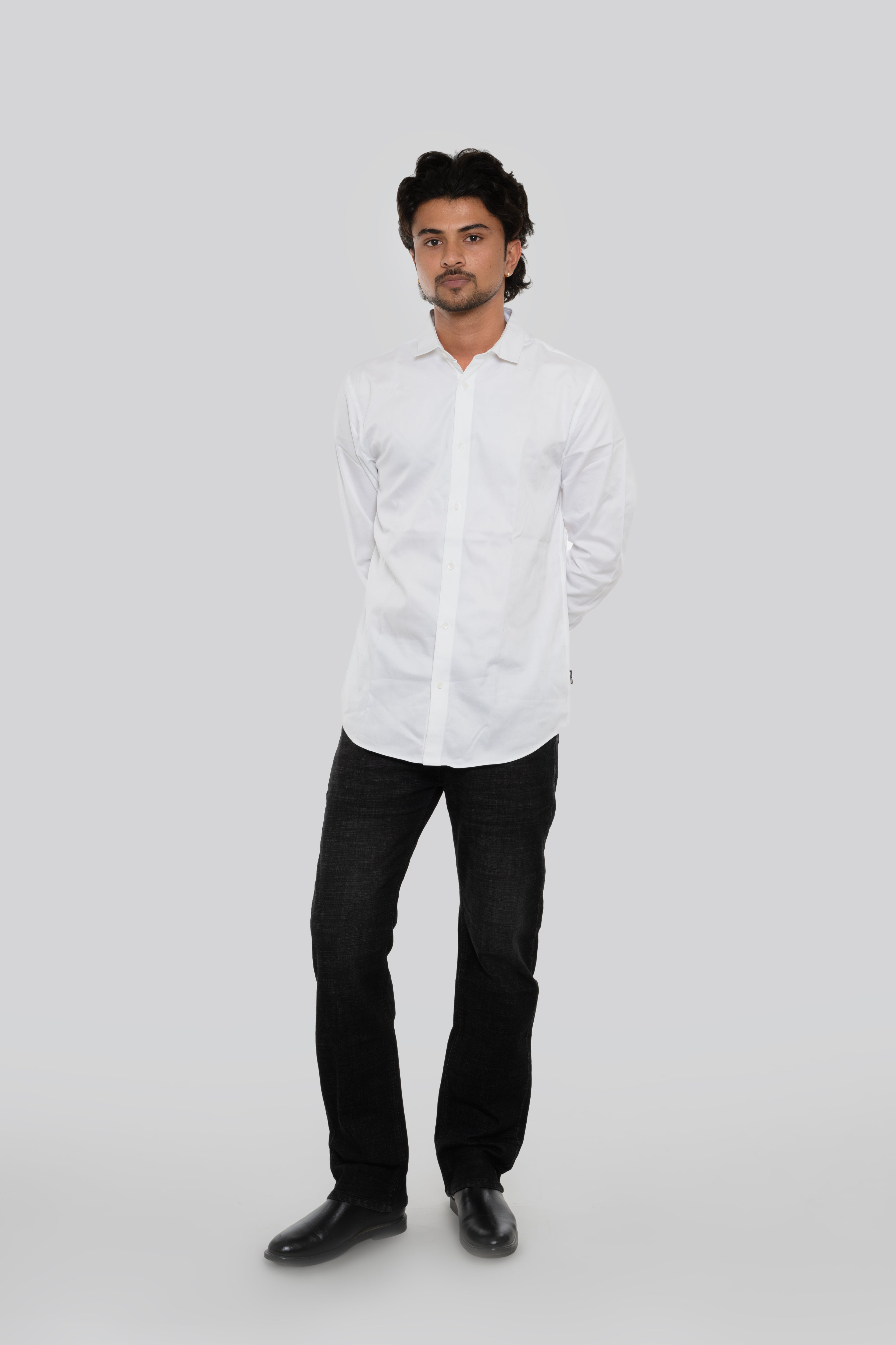 Black Straight Fit