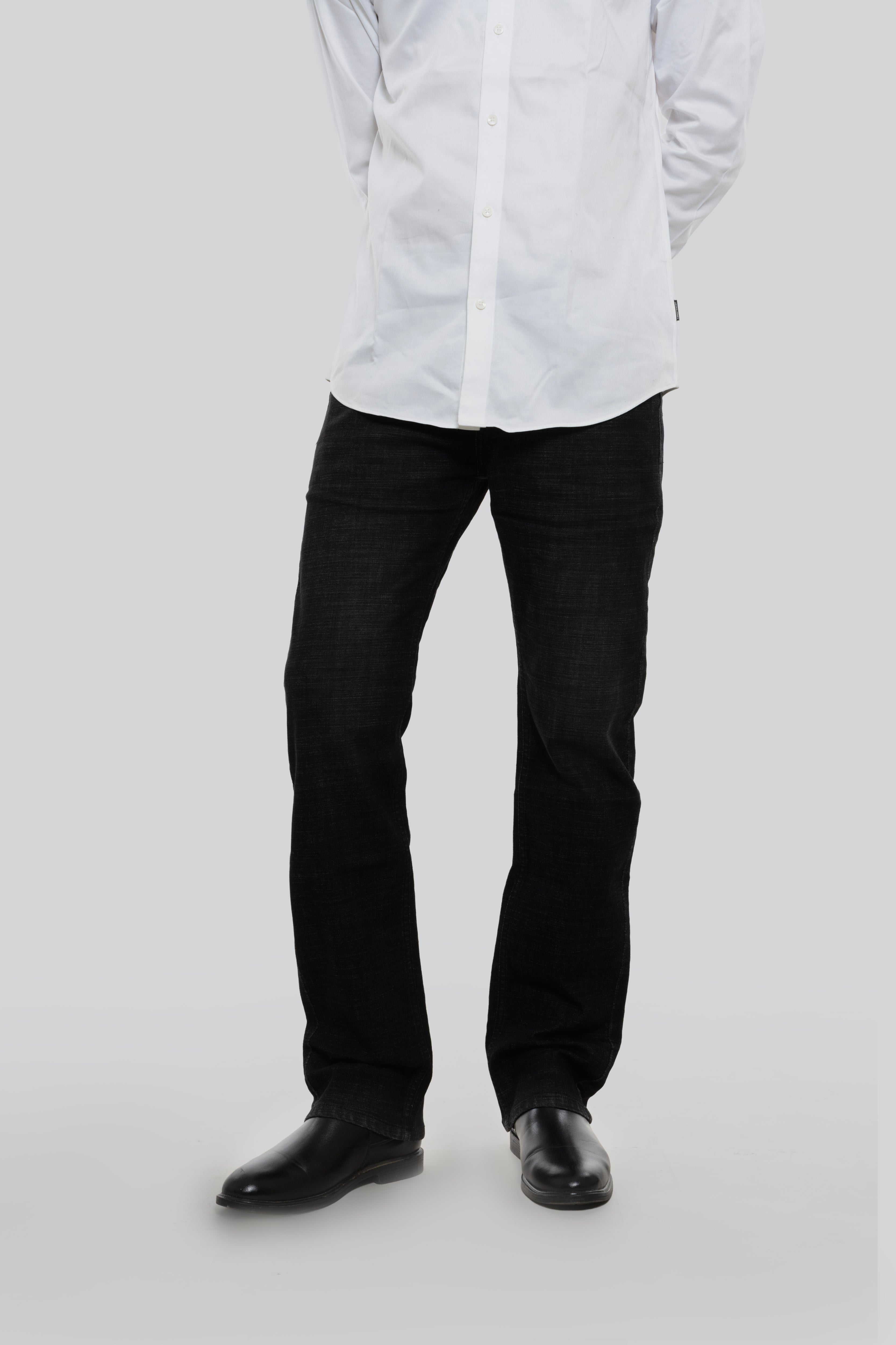 Black Straight Fit